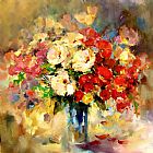 Happy Moments Paintings - Bright Moments 3 by Anna Razumovskaya